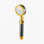 Round handheld shower head with adjustable water flow