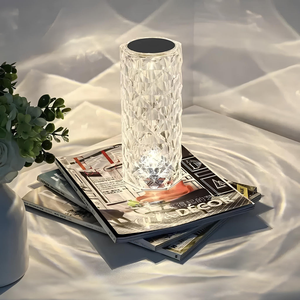 Rechargeable Color-Changing Table Lamp with Night Light and Remote Control