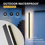 Modern outdoor wall-mounted LED lamp