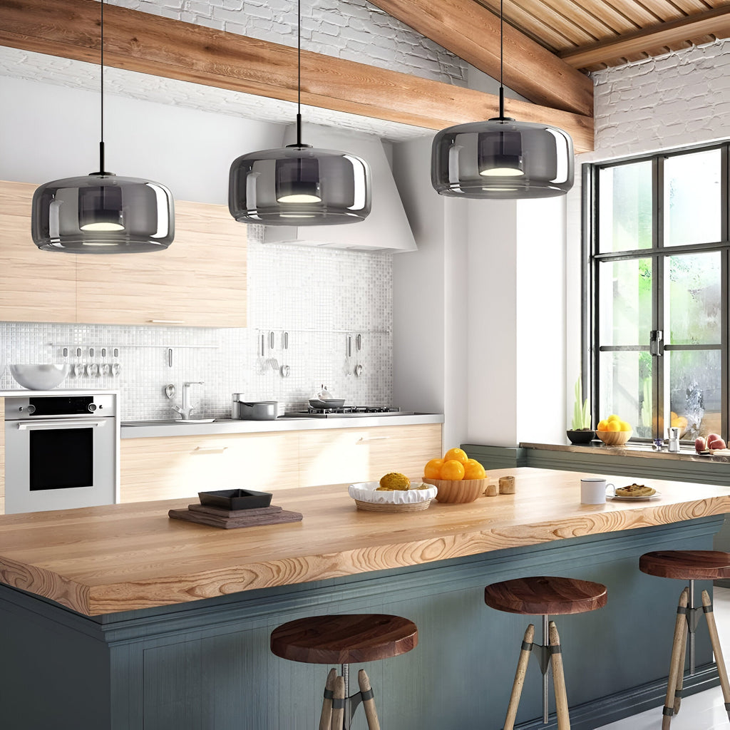 Lampada a sospensione LED elegante in stile retrò metà secolo