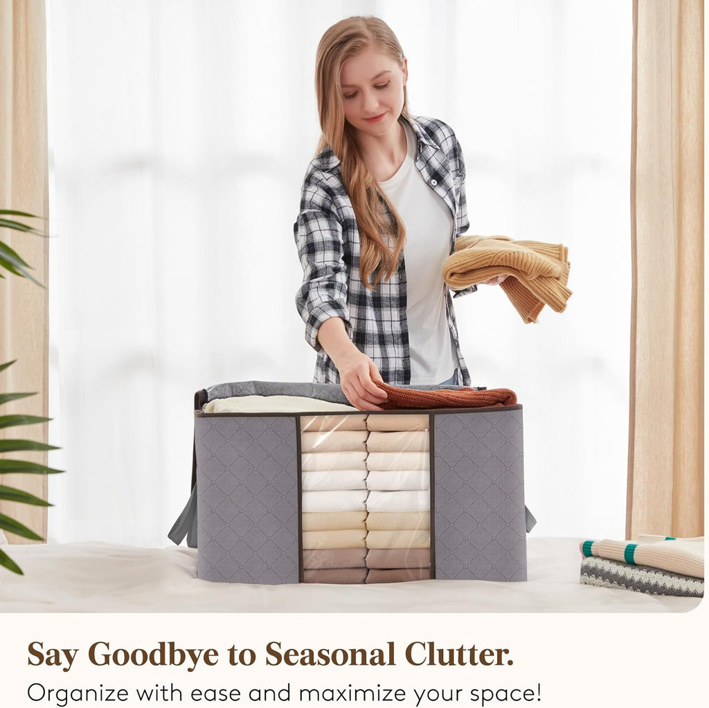 Kompaktowy składany organizer na ubrania pudełko