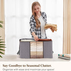 Kompaktowy składany organizer na ubrania pudełko