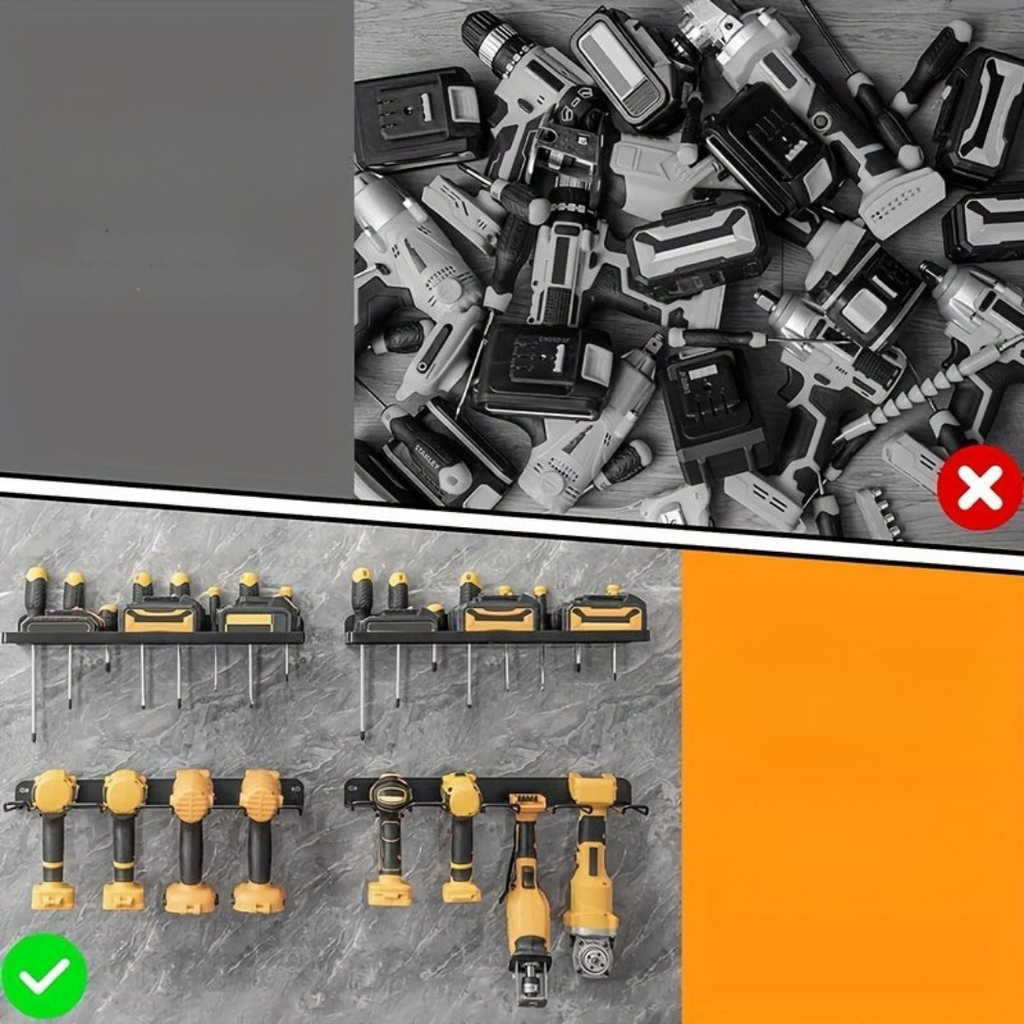 Wytrzymała półka na narzędzia ścienna