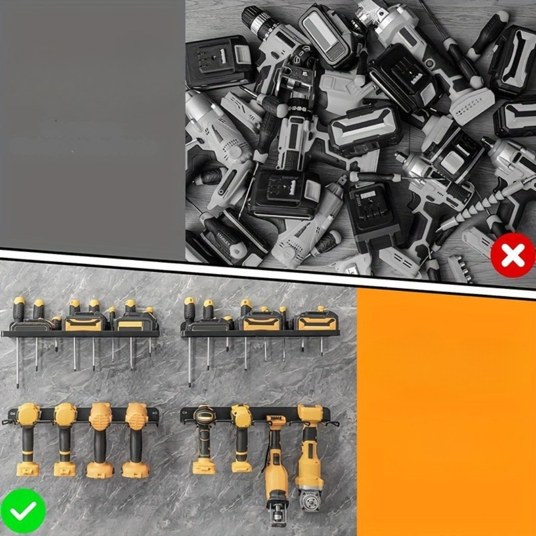 Wytrzymała półka na narzędzia ścienna