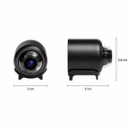 Mini Kamera WiFi 1080P – Bezprzewodowy Monitoring Domu z Podglądem na Żywo i Nocnym Widzeniem