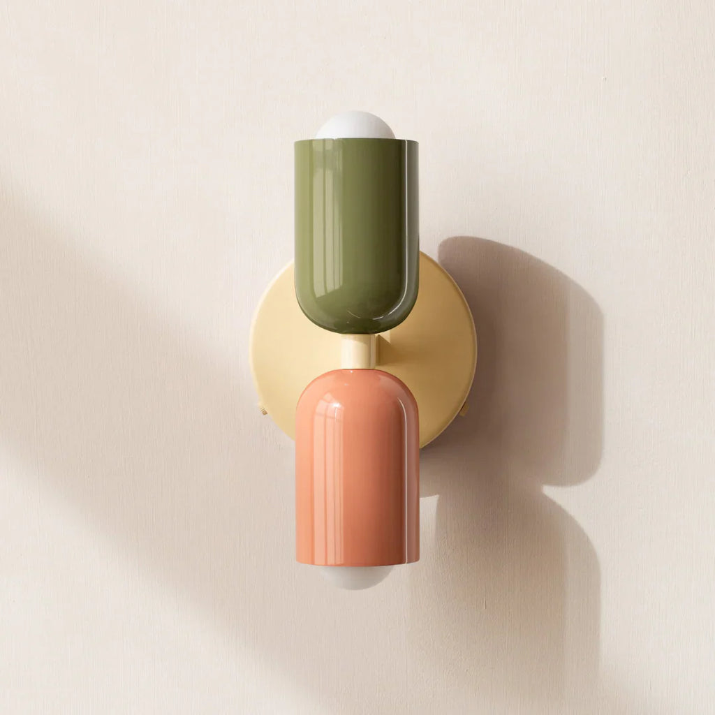 Applique LED scandinave élégante à double face