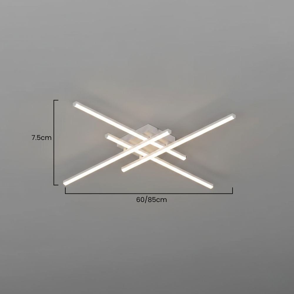 Minimalistische LED-Deckenleuchte – moderne Innenraumbeleuchtung