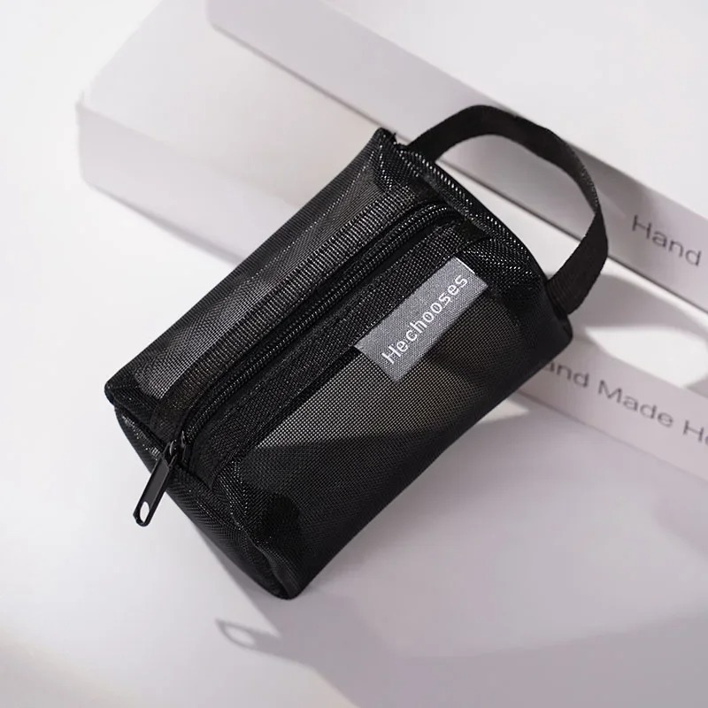 Poręczna kompaktowa siatkowa saszetka wielozadaniowa - Trzy sztuki w opakowaniu