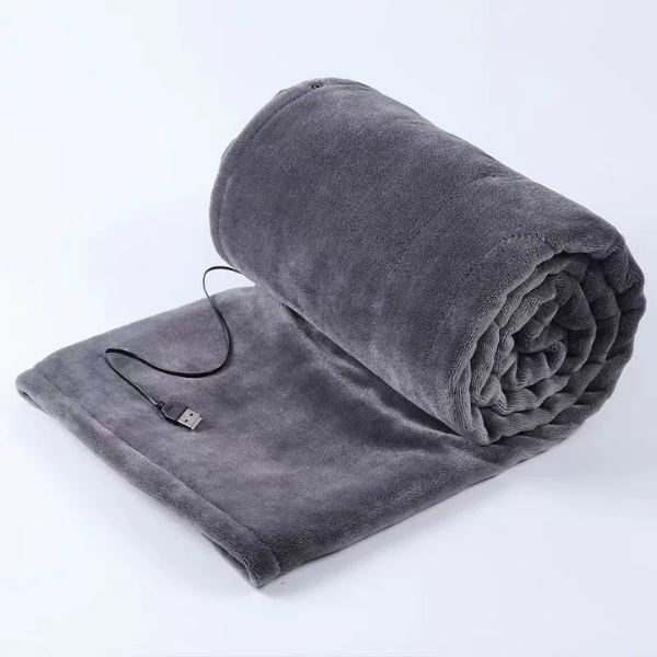 Accogliente coperta riscaldata portatile ricaricabile per casa e viaggio