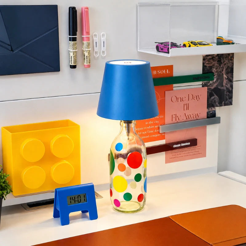 Rechargeable Bottle Lights Adjustable Variable Light