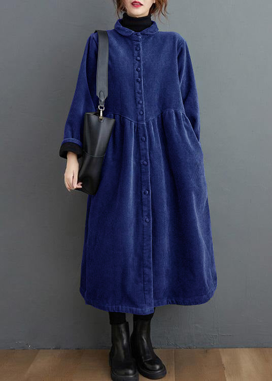 Cappotto da donna taglio ampio stile casual nero e verde medio