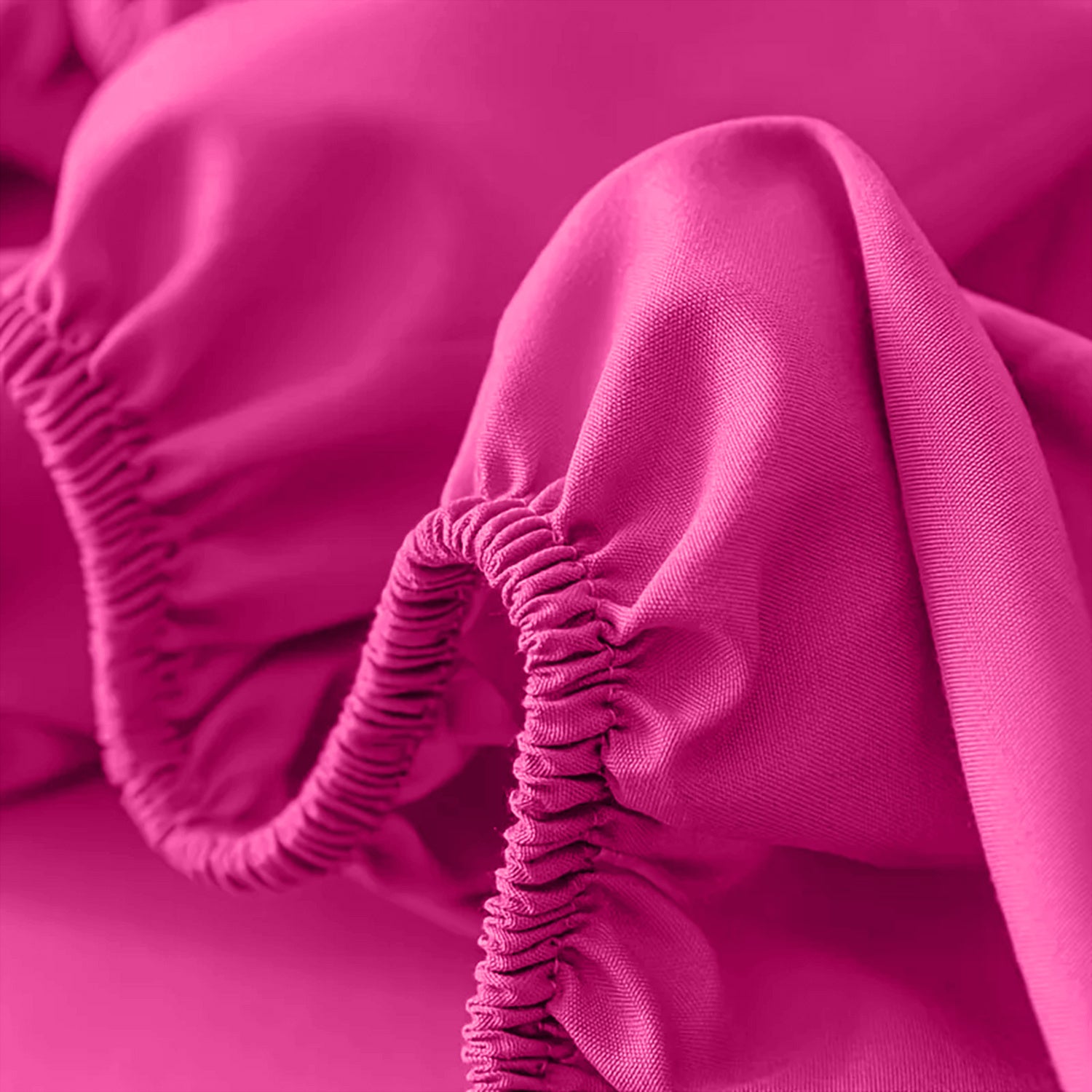Fitted Sheet with Deep Corners Soft Wrinkle-Resistant