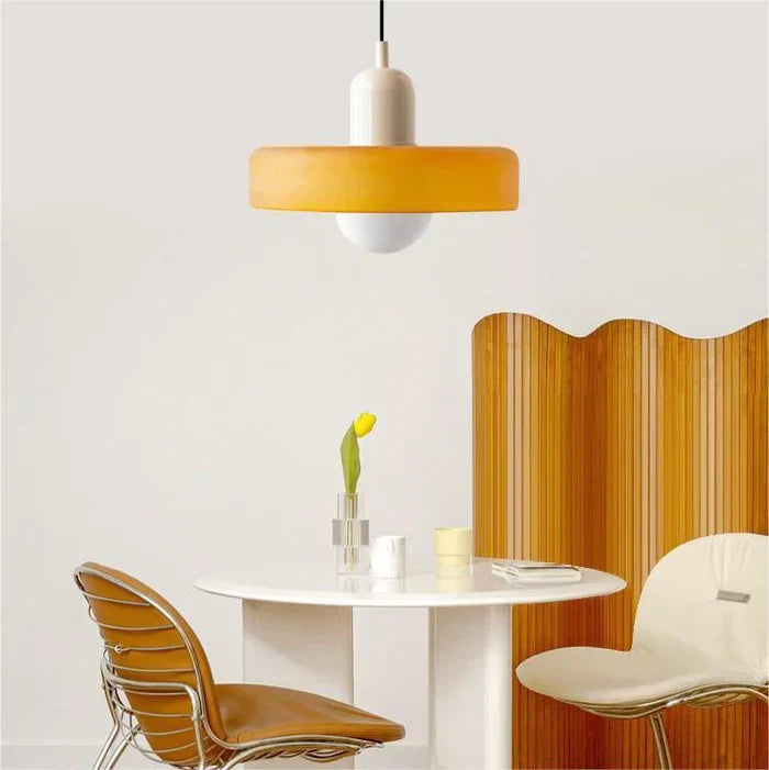 Lampada a sospensione da soffitto in marmo elegante in stile scandinavo