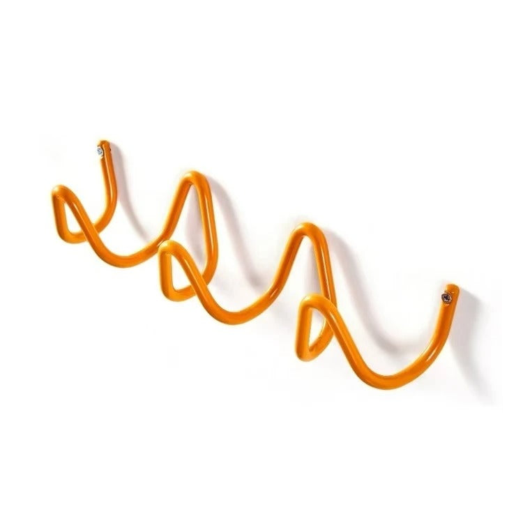 Współczesny Wieszak Ścienny Fala Oceanu