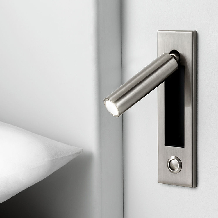 Adjustable Wall Lamp by the Bed Modern LED Reading Light