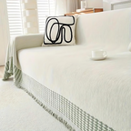 Housse de canapé élégante résistante aux taches en microfibre pour usage domestique