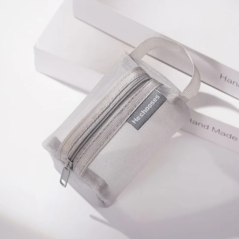 Poręczna kompaktowa siatkowa saszetka wielozadaniowa - Trzy sztuki w opakowaniu