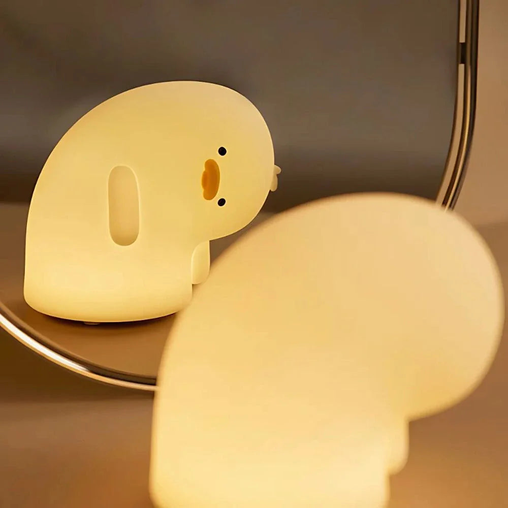 Lampka stołowa nocna LED Śpiący przyjaciele lampka przyłóżkowa