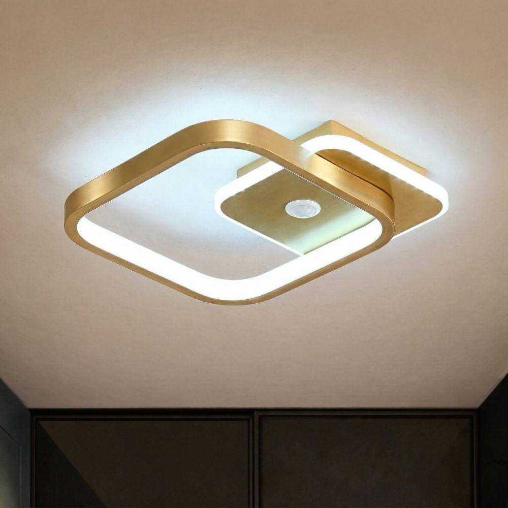 Lampada da soffitto LED moderna con sensore di movimento