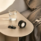 Wireless adjustable wall lamp with magnetic mount and 360° rotation