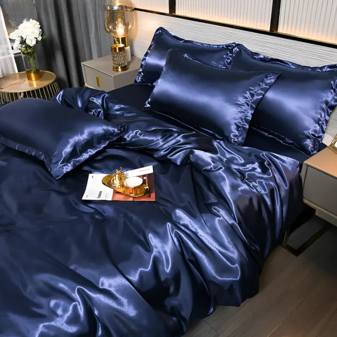 Set di biancheria da letto di lusso morbida e traspirante