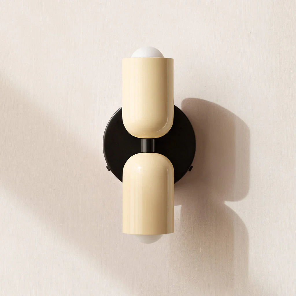 Applique LED scandinave élégante à double face