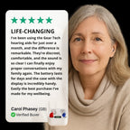 Ulepszony niewidoczny aparat słuchowy douszny