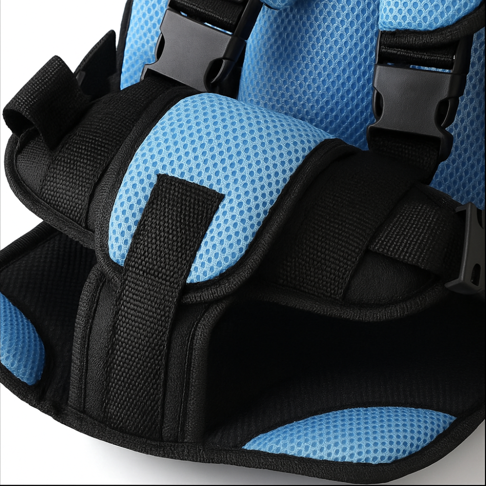 Seggiolino di sicurezza ergonomico per bambini con cinture a 5 punti