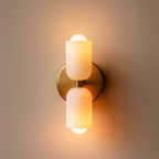 Elegancka lampa ścienna Nowoczesne światło góra i dół