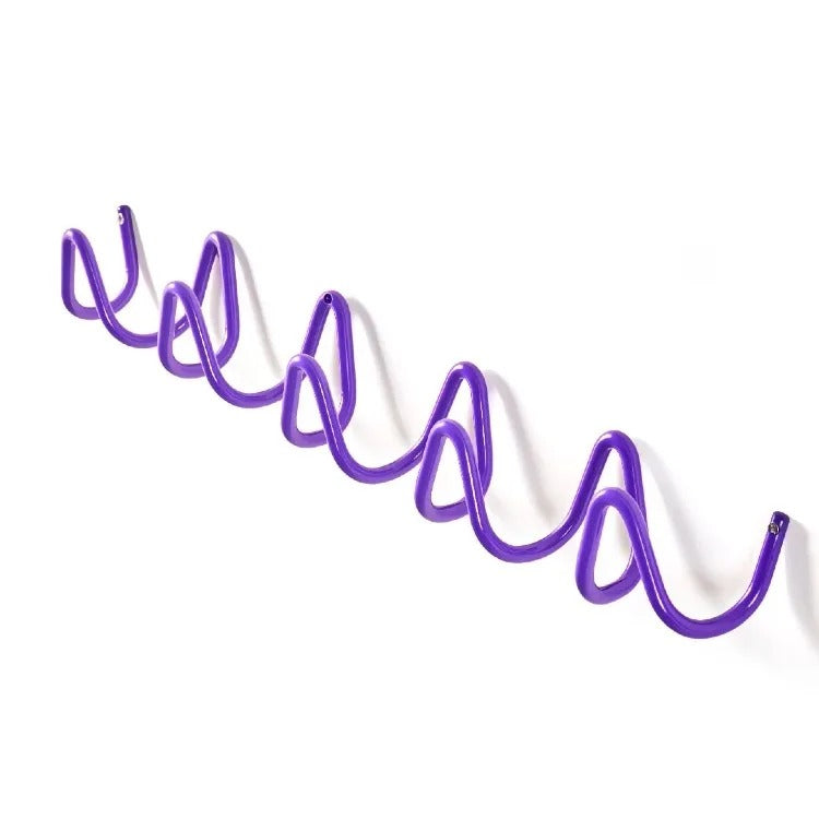 Współczesny Wieszak Ścienny Fala Oceanu