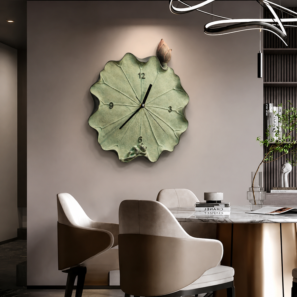 Horloge murale silencieuse moderne en quartz 3D