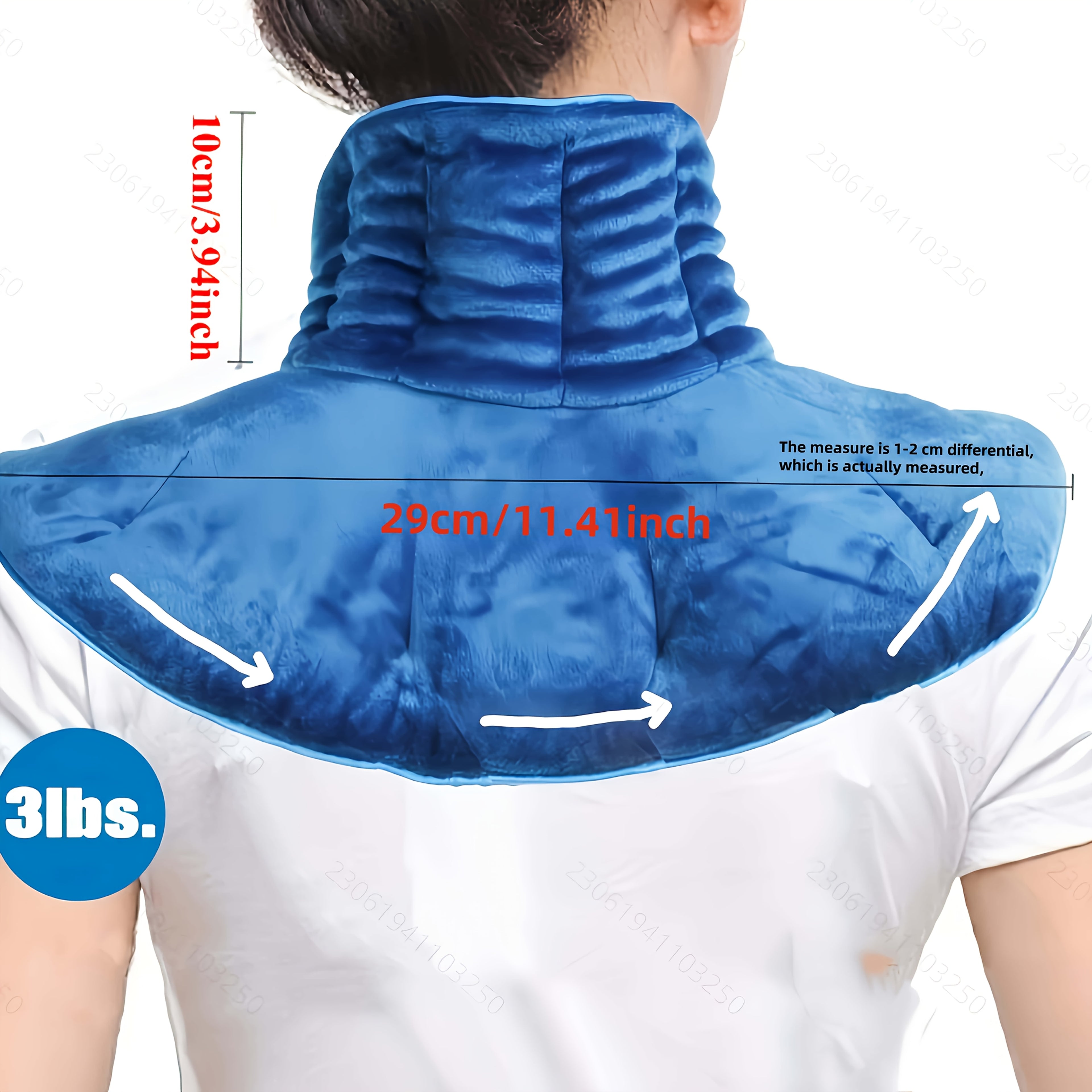 Przenośna poduszka rozgrzewająca na szyję i ramiona – idealna do stosowania w podróży