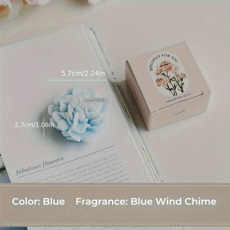 Candela profumata artistica a fiore di chiodi di garofano regalo per la Festa della Mamma