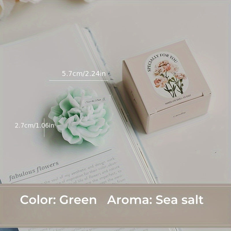 Candela profumata artistica a fiore di chiodi di garofano regalo per la Festa della Mamma