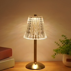 Lampada elegante LED in cristallo con touch e regolazione della luminosità