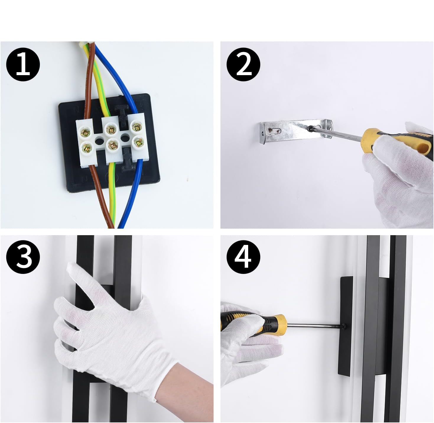 Wyrafinowana Smukła Lampa Ścienna LED