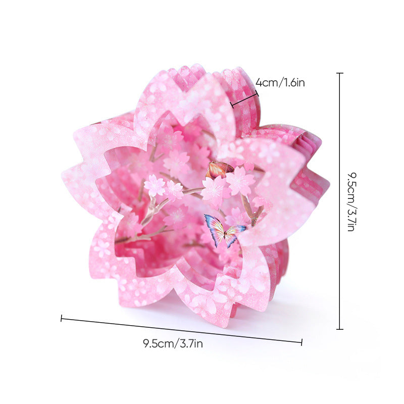 Beautiful 3D pop-up card Mother's Day gift