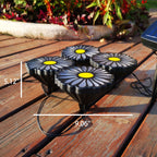 Moderne Gartenlampe Daisy Solar Lichterkette für den Garten