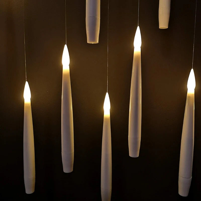 Bougies LED modernes flottantes sans flamme