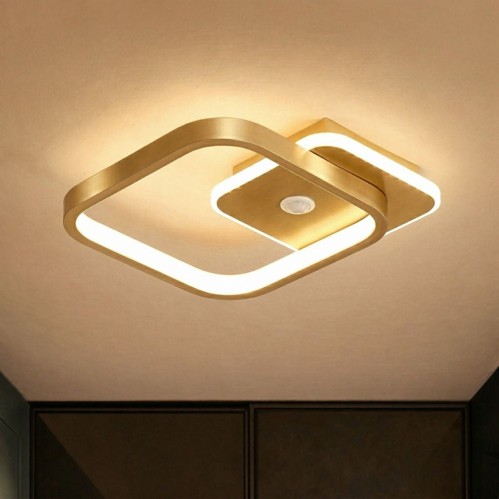 Lampada da soffitto LED moderna con sensore di movimento