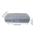 Air Mattress with Built-In Electric Pump Portable Blow Up Bed for Camping and Travel