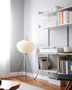 Lampa podłogowa w stylu japońskim Nastrojowe miękkie oświetlenie