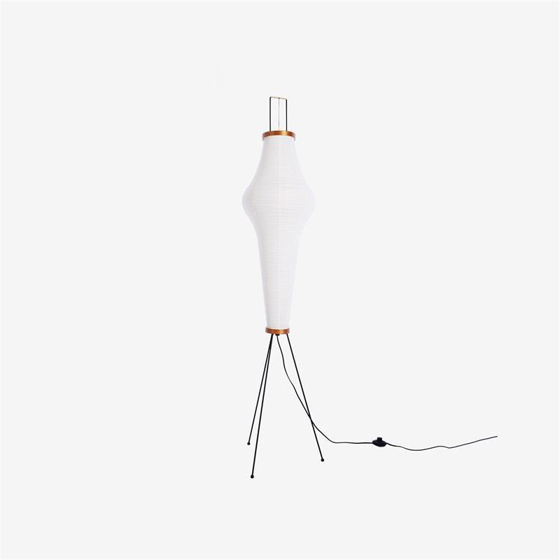Lampa podłogowa w stylu japońskim Nastrojowe miękkie oświetlenie