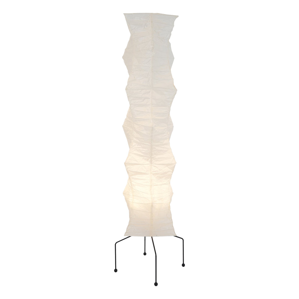 Lampa podłogowa w stylu japońskim Nastrojowe miękkie oświetlenie