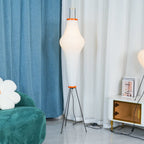 Lampa podłogowa w stylu japońskim Nastrojowe miękkie oświetlenie