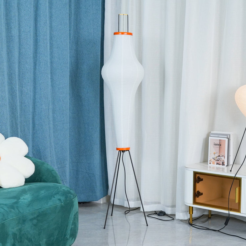 Lampa podłogowa w stylu japońskim Nastrojowe miękkie oświetlenie