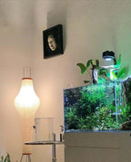 Lampa podłogowa w stylu japońskim Nastrojowe miękkie oświetlenie