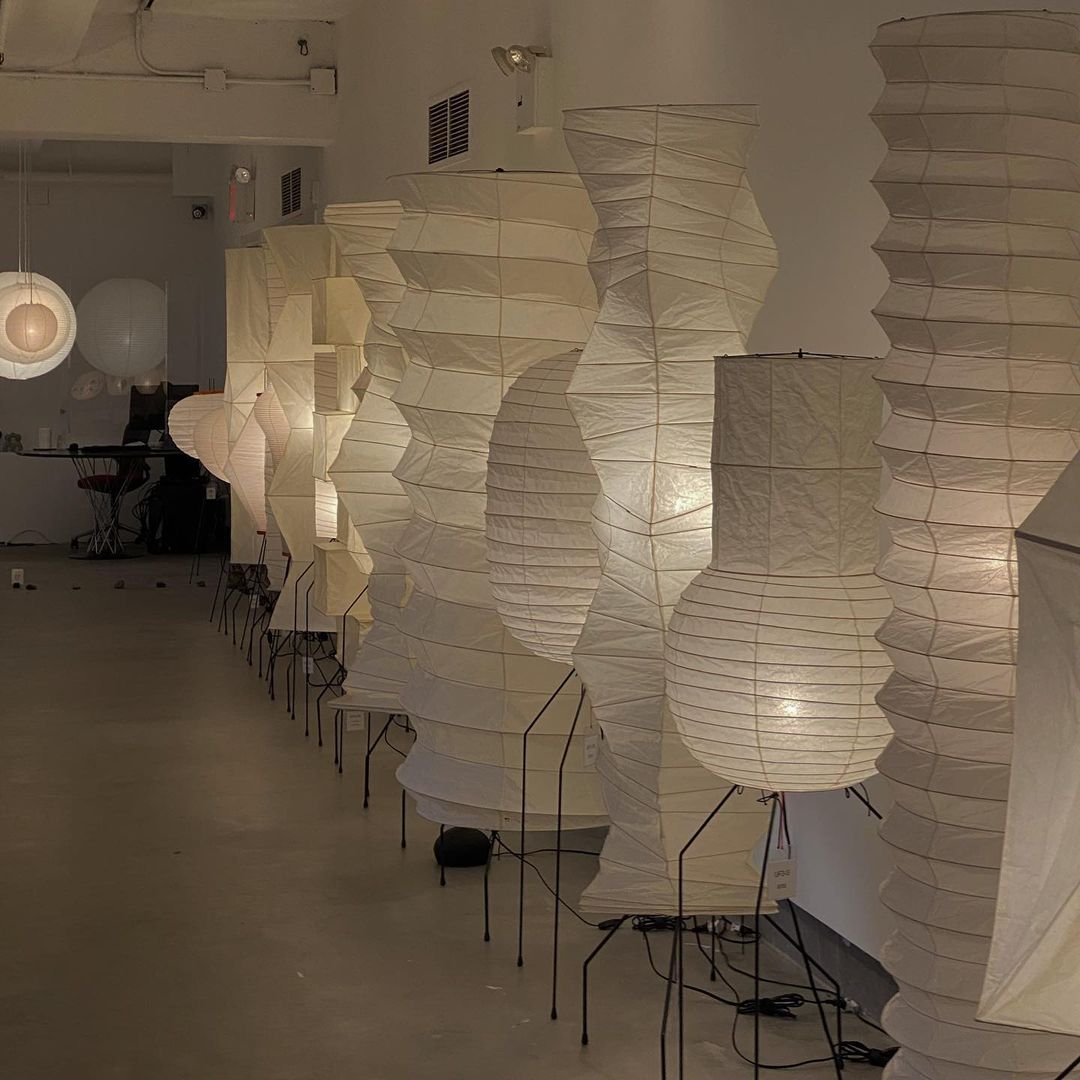 Lampa podłogowa w stylu japońskim Nastrojowe miękkie oświetlenie