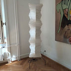 Lampa podłogowa w stylu japońskim Nastrojowe miękkie oświetlenie
