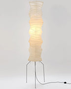 Lampa podłogowa w stylu japońskim Nastrojowe miękkie oświetlenie